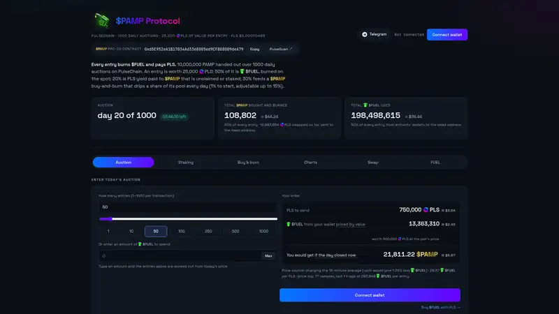 $PAMP Protocol as it looked on 2026-10-19